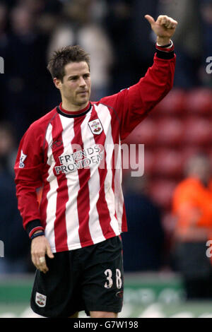 Fußball - FA Barclays Premiership - Southampton V Everton - Str. Marys Stadion Stockfoto