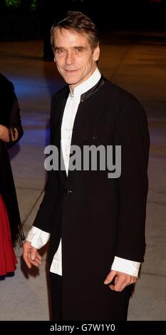 Vanity Fair Aftershow Party - Morton's - Melrose Avenue. Jeremy Irons. Stockfoto