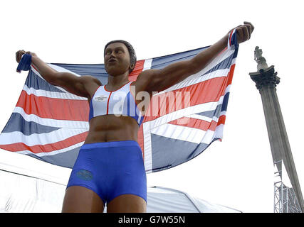 London 2012 Olympisches Angebot - Trafalgar Square Stockfoto