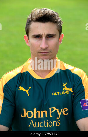 Cricket - 2015 Nottinghamshire CC Media Day - Trent Bridge. James Taylor, Nottinghamshire Stockfoto