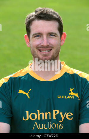 Cricket - 2015 Nottinghamshire CC Media Day - Trent Bridge. Riki Wessels, Nottinghamshire Stockfoto