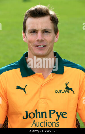 Cricket - 2015 Nottinghamshire CC Media Day - Trent Bridge. Will Gidman, Nottinghamshire Stockfoto