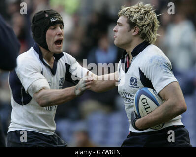 Rugby-Union - RBS 6 Nations Championship 2005 - Schottland V Italien - Murrayfield Stadium Stockfoto