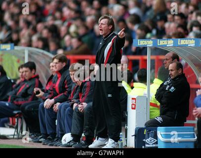 Fußball... Carling Premier League... Nottingham Forest gegen Leeds United Stockfoto