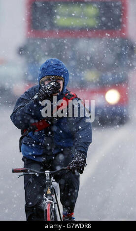 Winter Wetter 2005 Stockfoto