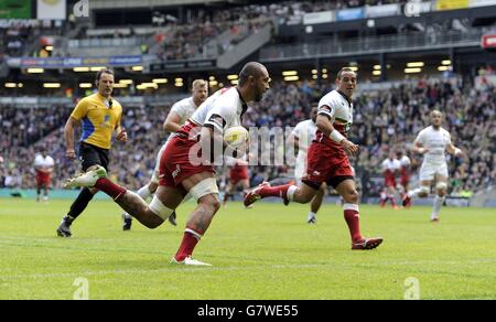 Rugby-Union - Aviva Premiership - Northampton Saints V Sarazenen - Stadion: mk Stockfoto