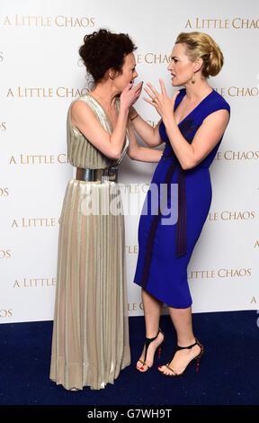 Eine kleine Chaos-Premiere - London Stockfoto