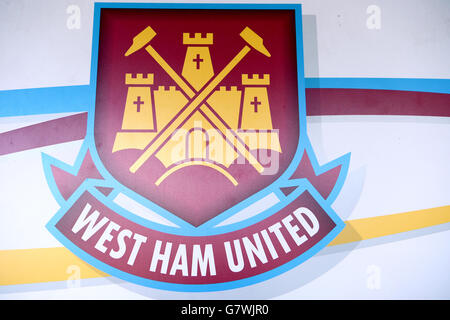 Fußball - Barclays Premier League - West Ham United gegen Stoke City - Upton Park Stockfoto