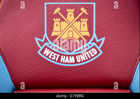 Fußball - Barclays Premier League - West Ham United gegen Stoke City - Upton Park Stockfoto