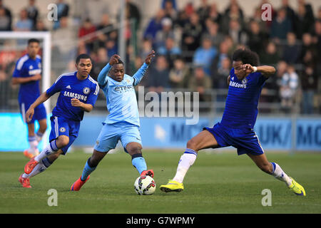 Fußball - FA Youth Cup - Final - Hinspiel - Manchester City V Chelsea - Stadt Fußballstadion Akademie Stockfoto