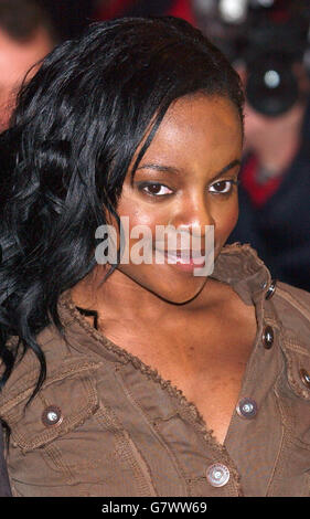 Be Cool UK Premiere - Empire Cinema - Leicester Square. Sugababe Keisha Buchanan. Stockfoto