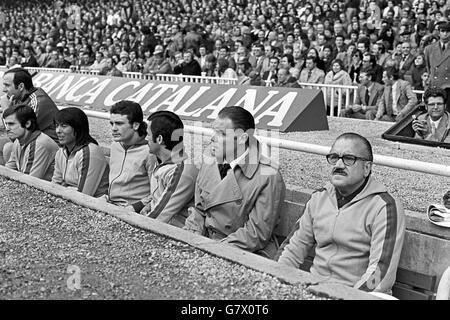 Spanische Fußball - Primera Liga - Barcelona vs. Espanol - Nou Camp Stadion Stockfoto