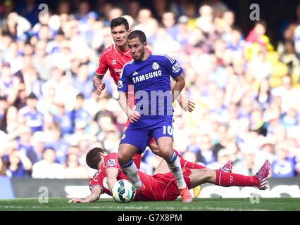 Fußball - Barclays Premier League - Chelsea gegen Liverpool - Stamford Bridge Stockfoto