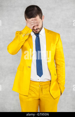Verlust der Geschäftsmann seinen Job Stockfoto