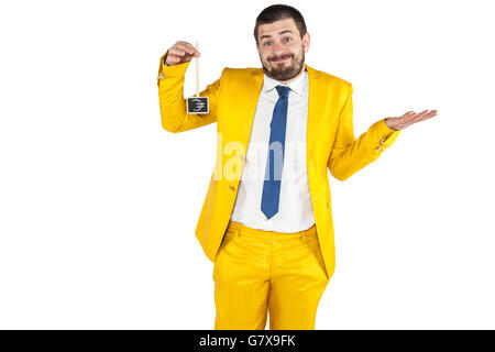 Der Sturz des euro Stockfoto