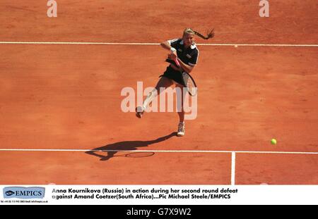 Italienische Tennis Open-Amanda Coetzer V Anna Kournikova Stockfoto