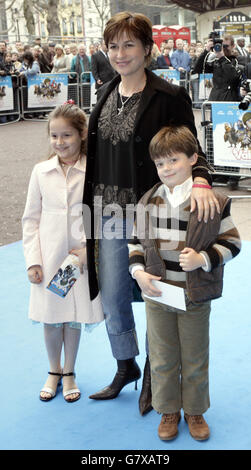 Valiant Weltpremiere - Odeon West End - Leicester Square. Emma Forbes. Stockfoto