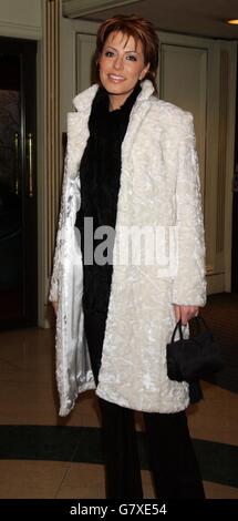 TRIC Awards 2005 - Grosvenor House - Park Lane. TV-Moderatorin Natasha Kaplinsky. Stockfoto