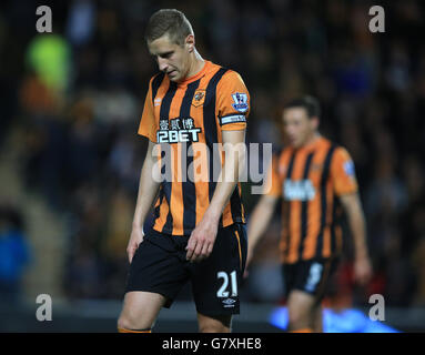 Fußball - Barclays Premier League - Hull City V Arsenal - KC Stadium Stockfoto