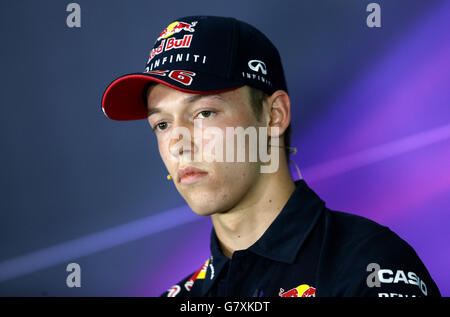 Formel 1 - großer Preis von Spanien - Paddock Day - Circuit de Barcelona-Catalunya. Daniil Kvyat von Red Bull während des Paddock-Tages auf dem Circuit de Barcelona-Catalunya in Barcelona, Spanien. Stockfoto