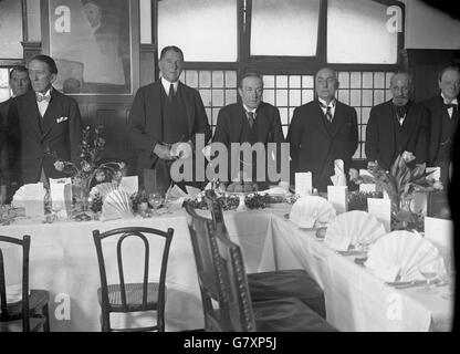 Politik - Stanley Baldwin - London-Presse-Club Stockfoto