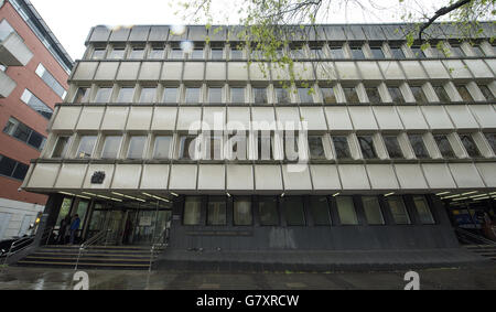 Gesamtansicht des Highbury Corner Magistrate Court, London. Stockfoto