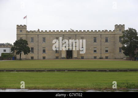 Syon House, Syon Park, Middlesex, wo das ehemalige Gewürzmädchen Geri Halliwell voraussichtlich mit seinem Freund Christian Horner zusammenschließen wird. Stockfoto