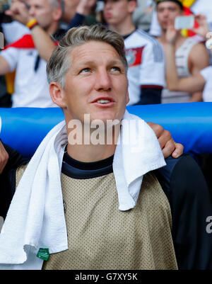 Lille, Frankreich. 26. Juni 2016. Bastian SCHWEINSTEIGER, DFB 7 Porträt, Lächeln, Deutschland - Slowakei beste 16, Fußball europäischen Meisterschaften EURO am 26. Juni 2016 in Lille, Frankreich. Fussball Nationalmannschaft, Deutschland, Slowakei, Octos Credit: Peter Schatz / Alamy Live News Stockfoto