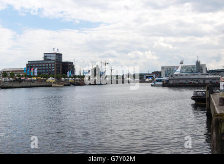 Kiel, Deutschland. 26. Juni 2016. Impressionen vom letzten Tag der Kieler Woche 2016 Credit: Björn Deutschmann/Alamy Live News Stockfoto