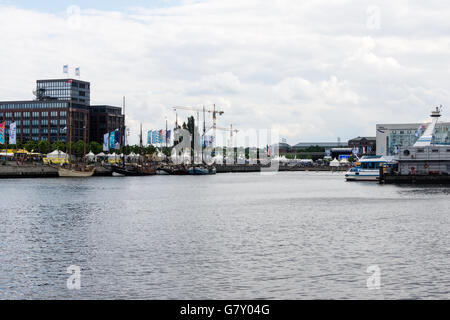 Kiel, Deutschland. 26. Juni 2016. Impressionen vom letzten Tag der Kieler Woche 2016 Credit: Björn Deutschmann/Alamy Live News Stockfoto