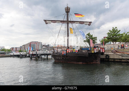 Kiel, Deutschland. 26. Juni 2016. Impressionen vom letzten Tag der Kieler Woche 2016 Credit: Björn Deutschmann/Alamy Live News Stockfoto