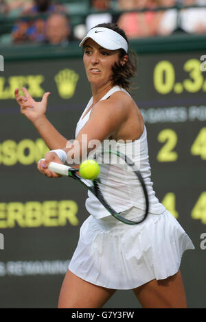 London, UK. 27. Juni 2016. Laura Robson Großbritannien die Wimbledon Championships 2016 All England Tennisclub, Wimbledon, London, England 27. Juni 2016 den All England Tennis Club, Wimbledon, London, England 2016 Kredit: Allstar Bild Bibliothek/Alamy Live-Nachrichten Stockfoto