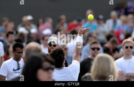 Wimbledon, London, UK. 27. Juni 2016. AELTC Tennis Championships in Wimbledon London UK Ausblicke rund um den AELTC Gründen während der WM Credit: Leo Mason Fotos/Alamy Live Sport News Stockfoto