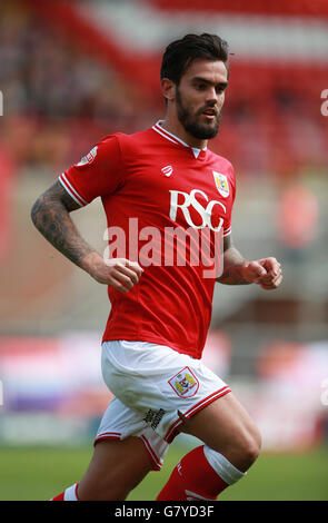 Das Marlon Pack von Bristol City während des Sky Bet League One-Spiels im Ashton Gate in Bristol. Stockfoto