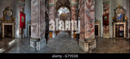 Stiftskirche in Poellau, Steiermark, Österreich, Europa Stockfoto