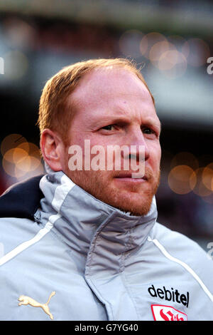 Fußball - Bundesliga - VFB Stuttgart / Hertha Berlin - Gottlieb Daimler Stadion. Trainer des VFB Stuttgart Matthias Sammer Stockfoto