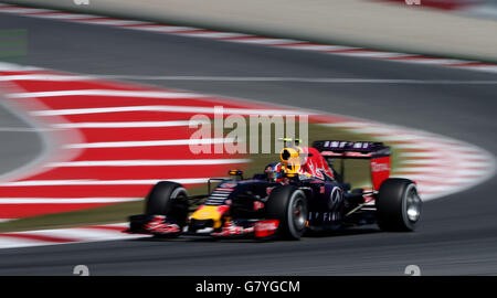 Formel 1 - großer Preis von Spanien - Training und Qualifikation - Circuit de Barcelona-Catalunya. Daniil Kvyat von Red Bull beim dritten Training auf dem Circuit de Barcelona-Catalunya in Barcelona, Spanien. Stockfoto