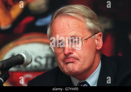 European Club Soccer. Das Amstel Cup Finale, Holland. Roda JC / SC Heerenveen. Foppe de Haan, SC Heerenveen Manager Stockfoto