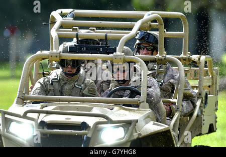 Prinz Harry Besuch in Neuseeland - Tag fünf Stockfoto