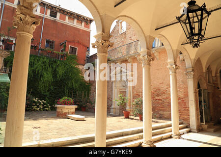 Palazzo Zorzi Galeoni Stockfoto