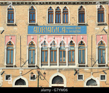 Palazzo Molin Adriatica Stockfoto