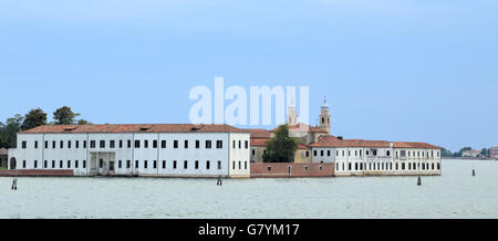 Isola di San Servolo Island Stockfoto