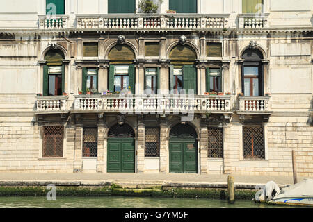 Palazzo Surian Bellotto, Canale di Cannaregio Stockfoto