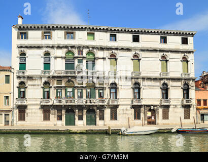 Palazzo Surian Bellotto, Canale di Cannaregio Stockfoto