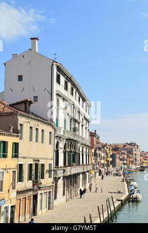 Palazzo Surian Bellotto, Canale di Cannaregio Stockfoto