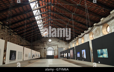 Biennale - Arte Laguna Preis 2016 im Arsenale von Venedig Stockfoto