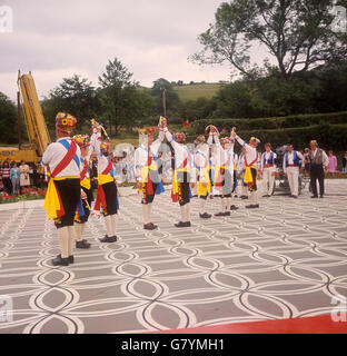 Bräuche und Traditionen - Llangollen internationaler musikalischer Eisteddfod Stockfoto