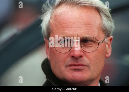 European Club Soccer. Das Amstel Cup Finale, Holland. Roda JC / SC Heerenveen. Foppe de Haan, SC Heerenveen Manager Stockfoto