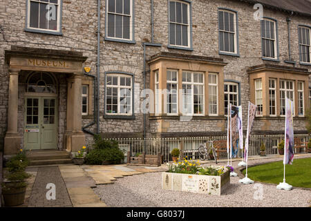 UK, Museum in Kendal, Cumbria, Kendal, Station Road Exterieur Stockfoto
