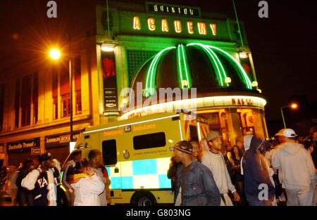 NAS-Konzert - Carling Academy - Brixton Stockfoto